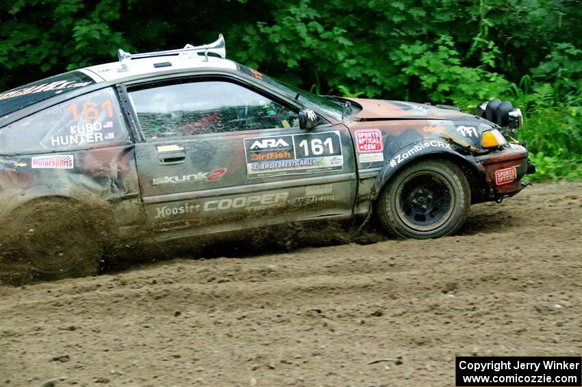 Bret Hunter / Kubo Kordisch Honda CRX on SS5, Crossroads II.