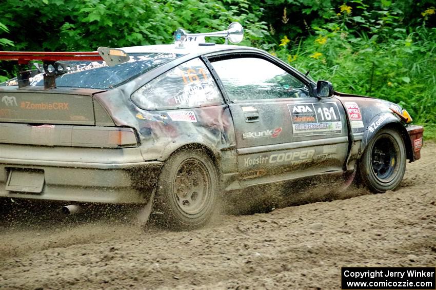 Bret Hunter / Kubo Kordisch Honda CRX on SS5, Crossroads II.