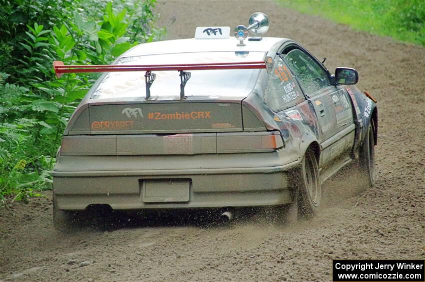 Bret Hunter / Kubo Kordisch Honda CRX on SS5, Crossroads II.