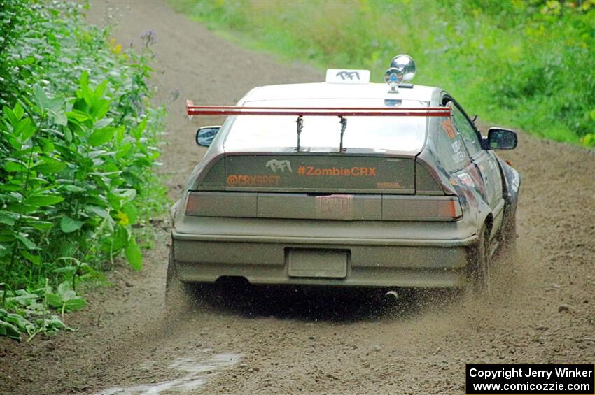 Bret Hunter / Kubo Kordisch Honda CRX on SS5, Crossroads II.