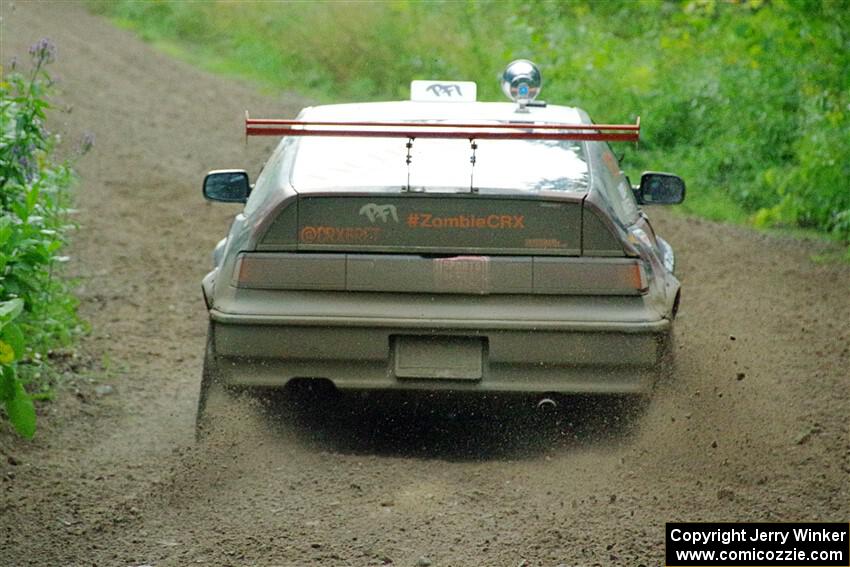 Bret Hunter / Kubo Kordisch Honda CRX on SS5, Crossroads II.