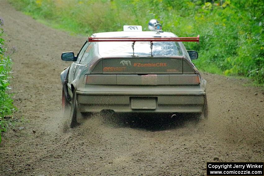 Bret Hunter / Kubo Kordisch Honda CRX on SS5, Crossroads II.