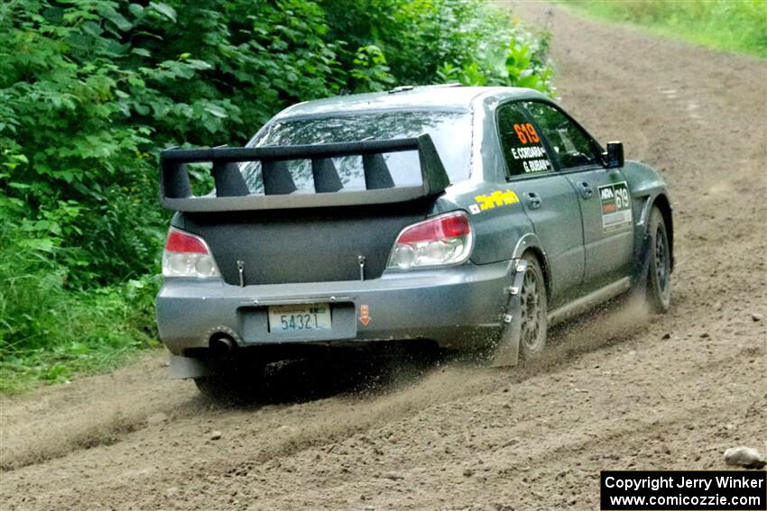 Garret Buban / Liz Cordara Subaru WRX on SS5, Crossroads II.