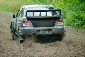 Garret Buban / Liz Cordara Subaru WRX on SS5, Crossroads II.