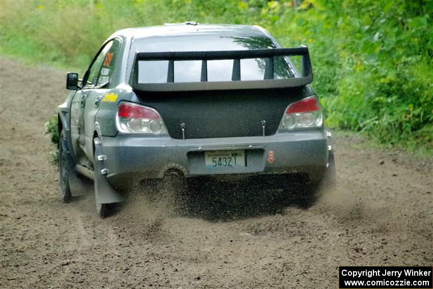 Garret Buban / Liz Cordara Subaru WRX on SS5, Crossroads II.