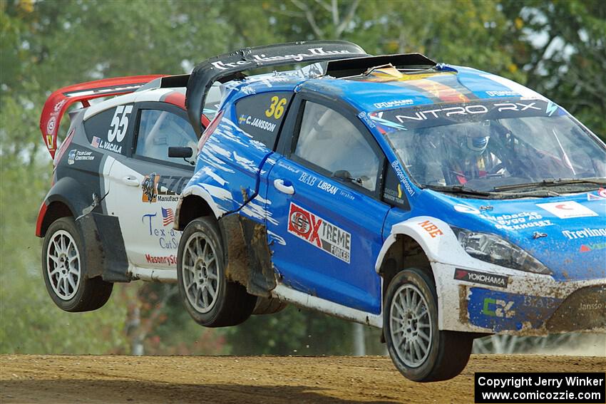 Casper Jansson's and Lane Vacala's Olsbergs MSE RX2s