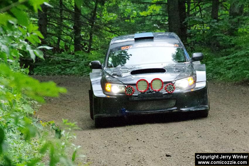 Daryl Bergen / Calvin Bergen Subaru WRX STi on SS5, Crossroads II.