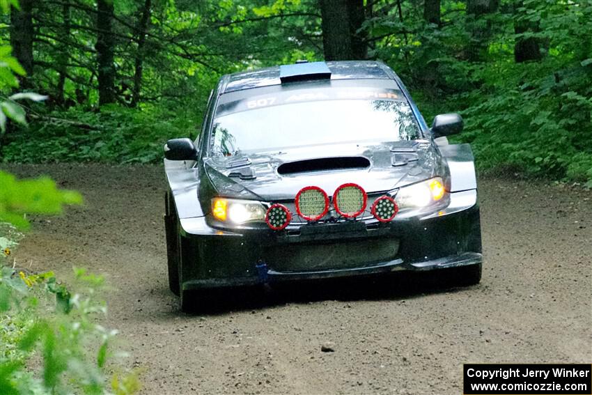 Daryl Bergen / Calvin Bergen Subaru WRX STi on SS5, Crossroads II.