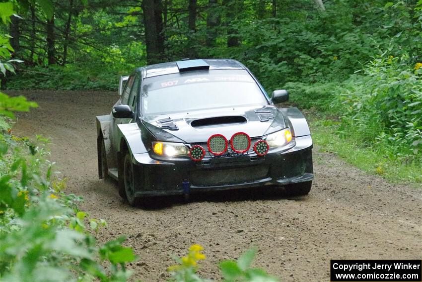 Daryl Bergen / Calvin Bergen Subaru WRX STi on SS5, Crossroads II.