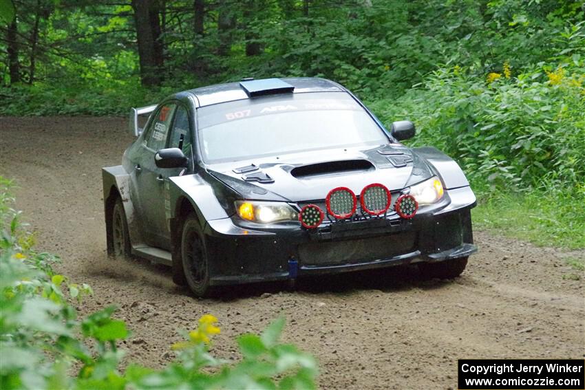 Daryl Bergen / Calvin Bergen Subaru WRX STi on SS5, Crossroads II.