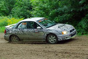 David Peretz / Brandon Panek Subaru Impreza 2.5RS on SS5, Crossroads II.