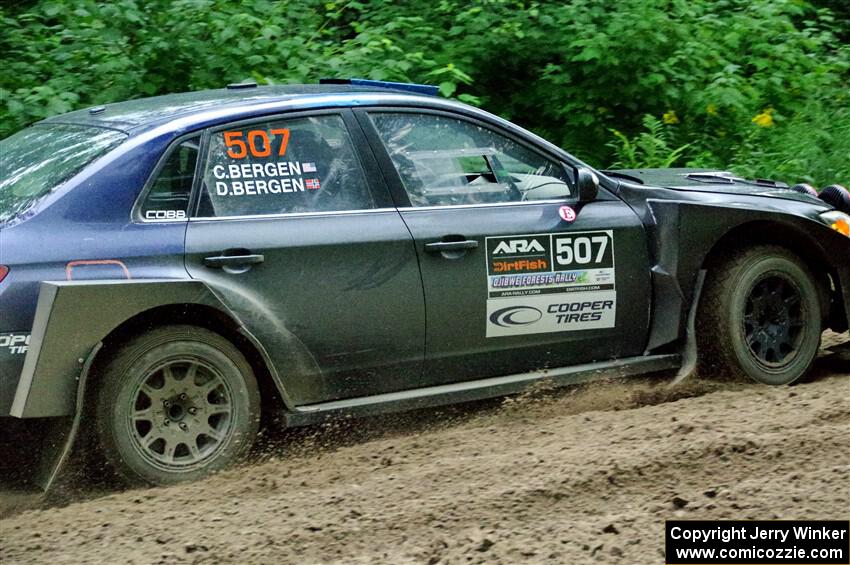 Daryl Bergen / Calvin Bergen Subaru WRX STi on SS5, Crossroads II.