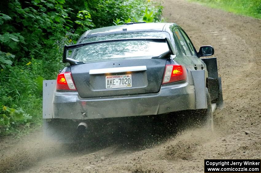 Daryl Bergen / Calvin Bergen Subaru WRX STi on SS5, Crossroads II.