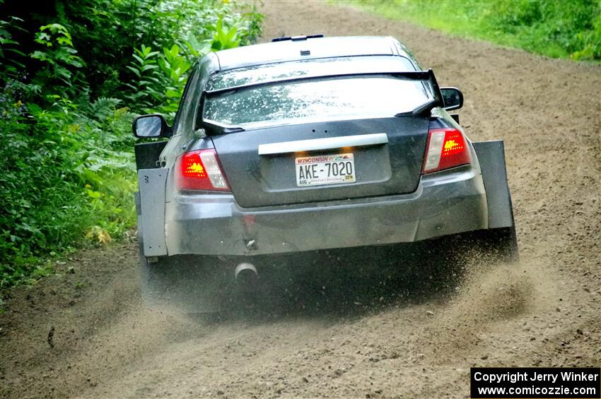 Daryl Bergen / Calvin Bergen Subaru WRX STi on SS5, Crossroads II.