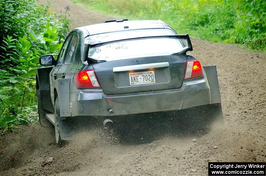 Daryl Bergen / Calvin Bergen Subaru WRX STi on SS5, Crossroads II.