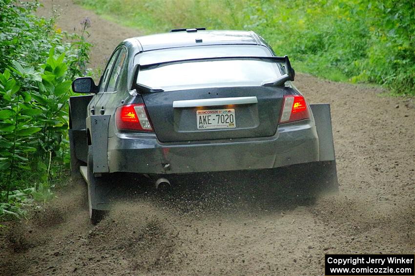 Daryl Bergen / Calvin Bergen Subaru WRX STi on SS5, Crossroads II.