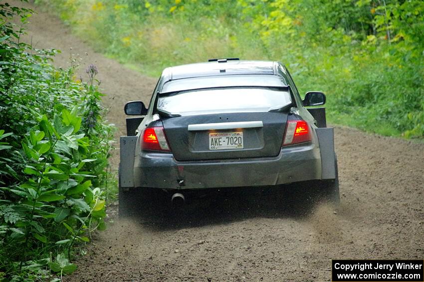 Daryl Bergen / Calvin Bergen Subaru WRX STi on SS5, Crossroads II.