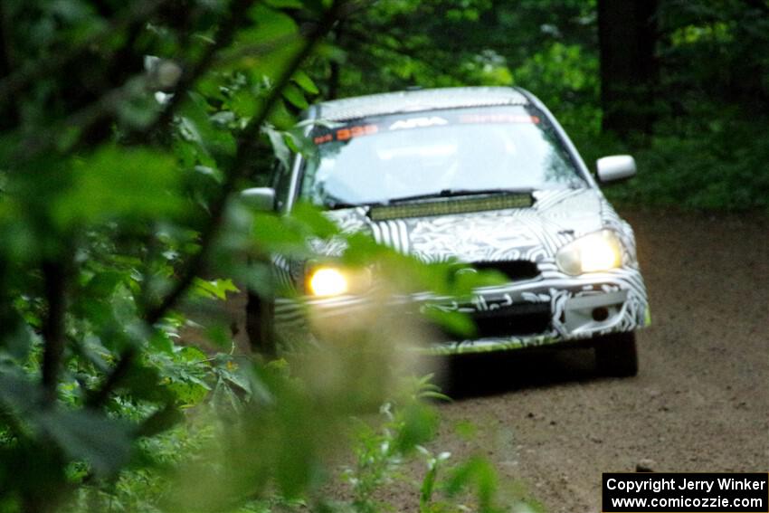 David Peretz / Brandon Panek Subaru Impreza 2.5RS on SS5, Crossroads II.