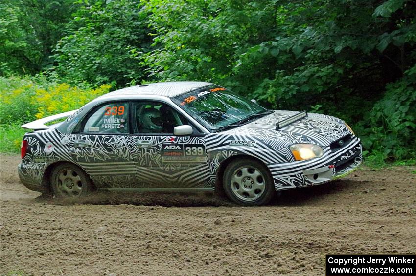 David Peretz / Brandon Panek Subaru Impreza 2.5RS on SS5, Crossroads II.