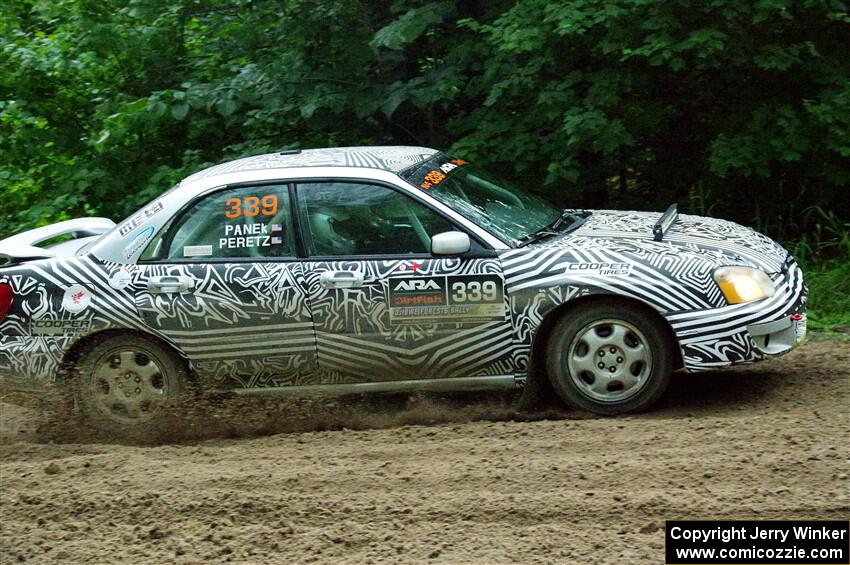 David Peretz / Brandon Panek Subaru Impreza 2.5RS on SS5, Crossroads II.