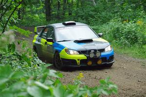 Colin Gleason / Quinn Trumbower Subaru Impreza 2.5RS on SS5, Crossroads II.