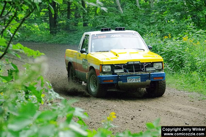 Scott Parrott / Keegan Helwig Chevy S-10 on SS5, Crossroads II.