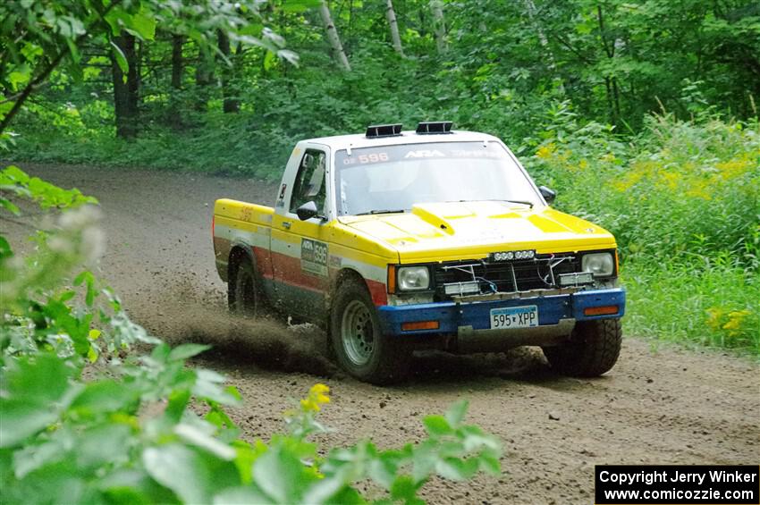 Scott Parrott / Keegan Helwig Chevy S-10 on SS5, Crossroads II.