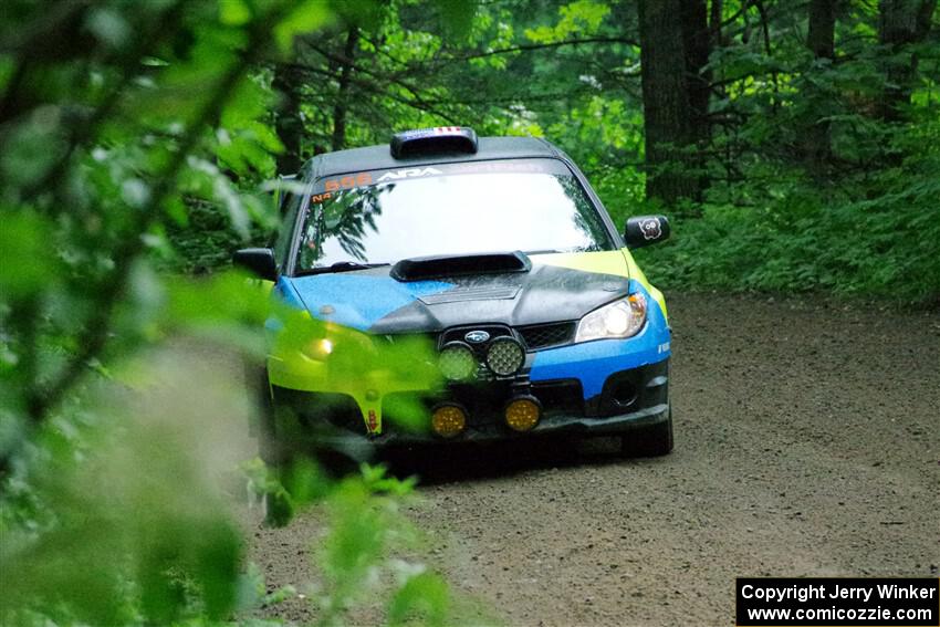 Colin Gleason / Quinn Trumbower Subaru Impreza 2.5RS on SS5, Crossroads II.