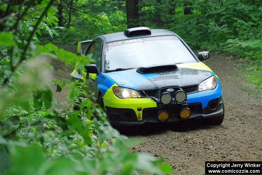 Colin Gleason / Quinn Trumbower Subaru Impreza 2.5RS on SS5, Crossroads II.