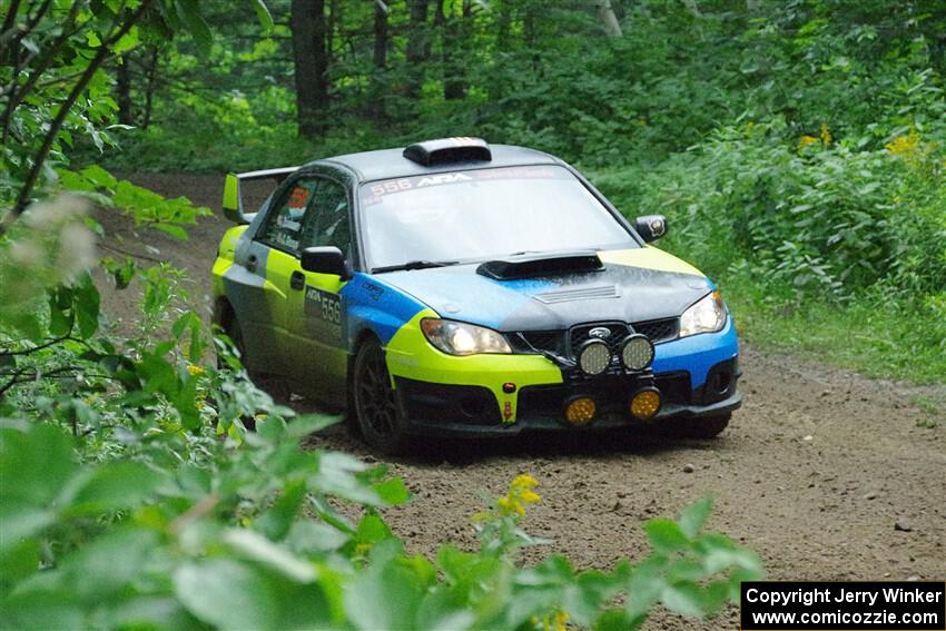 Colin Gleason / Quinn Trumbower Subaru Impreza 2.5RS on SS5, Crossroads II.