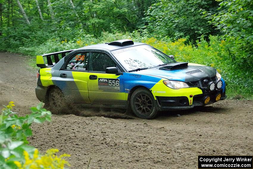 Colin Gleason / Quinn Trumbower Subaru Impreza 2.5RS on SS5, Crossroads II.