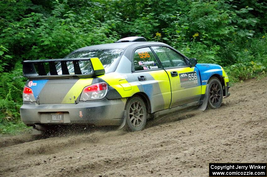 Colin Gleason / Quinn Trumbower Subaru Impreza 2.5RS on SS5, Crossroads II.