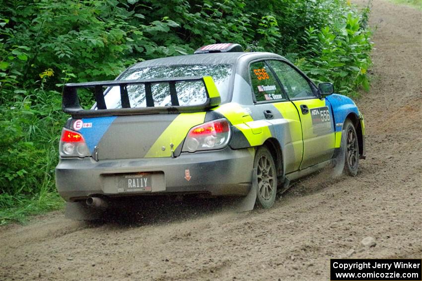 Colin Gleason / Quinn Trumbower Subaru Impreza 2.5RS on SS5, Crossroads II.