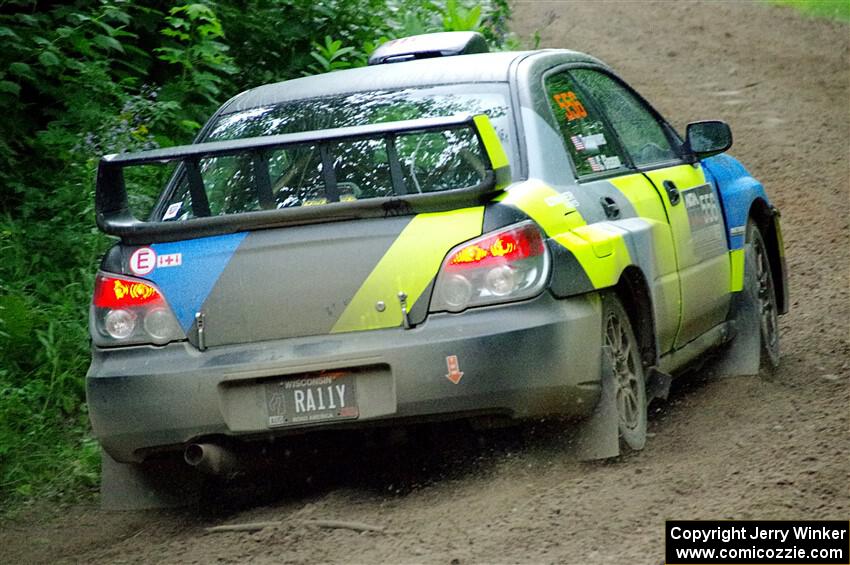 Colin Gleason / Quinn Trumbower Subaru Impreza 2.5RS on SS5, Crossroads II.