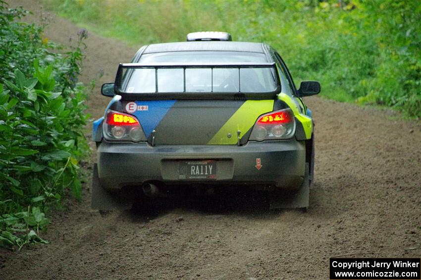 Colin Gleason / Quinn Trumbower Subaru Impreza 2.5RS on SS5, Crossroads II.