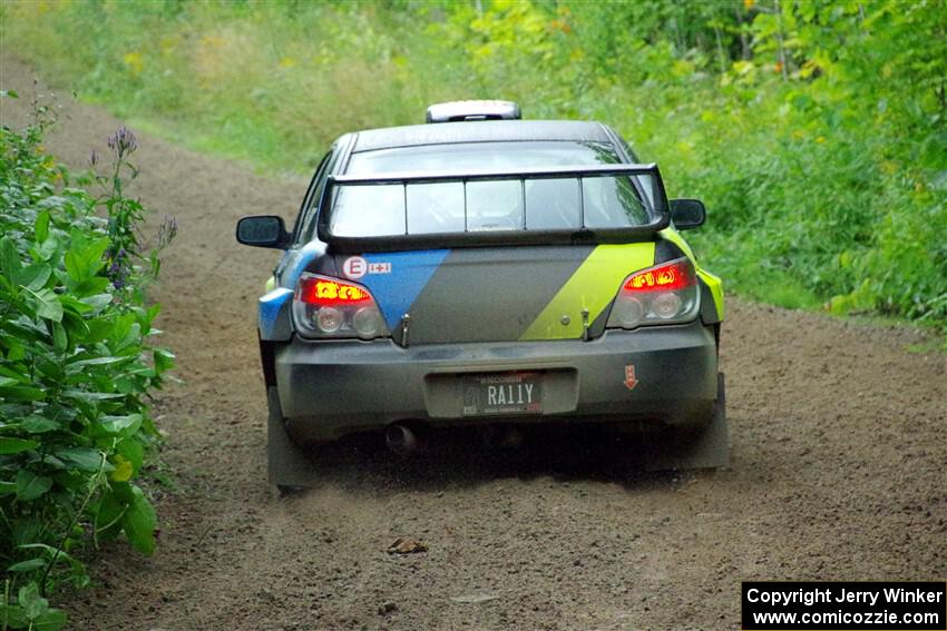 Colin Gleason / Quinn Trumbower Subaru Impreza 2.5RS on SS5, Crossroads II.