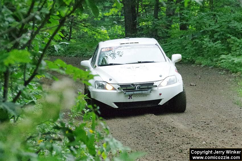 Nathan Odle / Elliot Odle Lexus IS250 on SS5, Crossroads II.