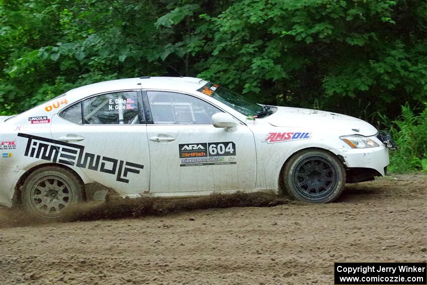 Nathan Odle / Elliot Odle Lexus IS250 on SS5, Crossroads II.