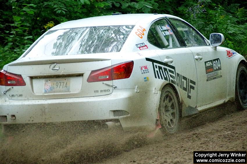 Nathan Odle / Elliot Odle Lexus IS250 on SS5, Crossroads II.