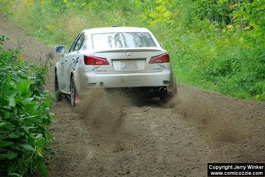 Nathan Odle / Elliot Odle Lexus IS250 on SS5, Crossroads II.