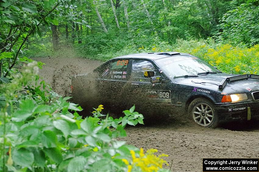 Keenan Phillips / Emmons Hathaway BMW 328i on SS5, Crossroads II.