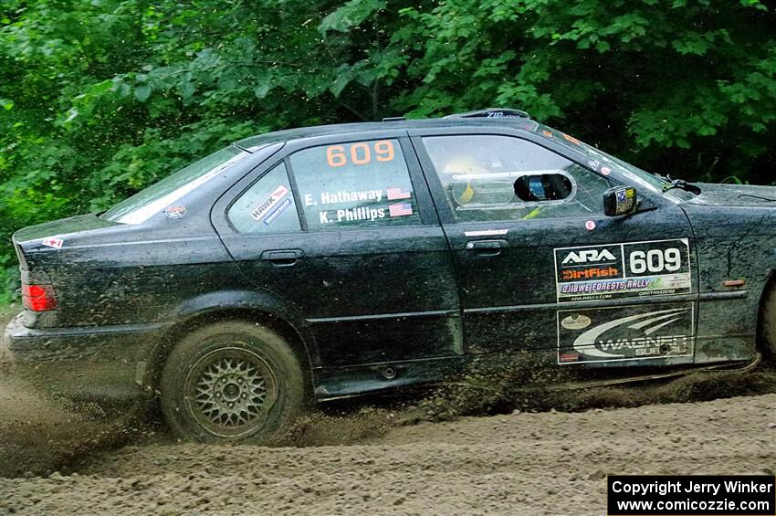 Keenan Phillips / Emmons Hathaway BMW 328i on SS5, Crossroads II.