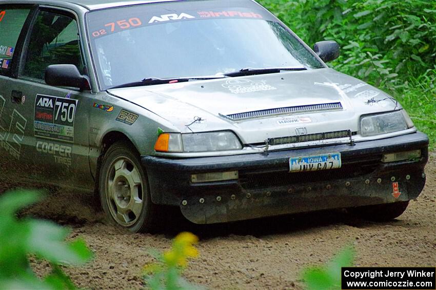 Nick Lyle / Kevin Dobrowolski Honda Civic Si on SS5, Crossroads II.