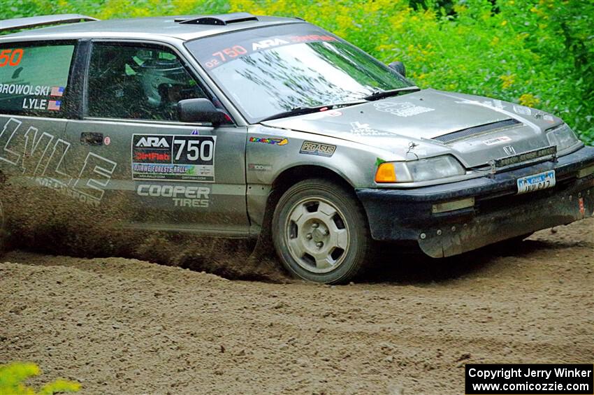 Nick Lyle / Kevin Dobrowolski Honda Civic Si on SS5, Crossroads II.