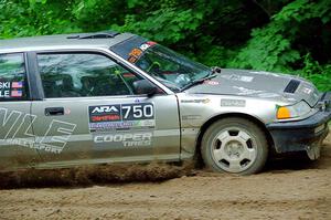 Nick Lyle / Kevin Dobrowolski Honda Civic Si on SS5, Crossroads II.