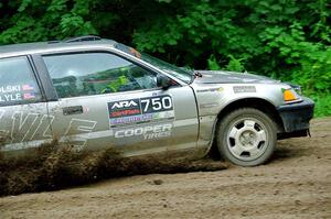 Nick Lyle / Kevin Dobrowolski Honda Civic Si on SS5, Crossroads II.