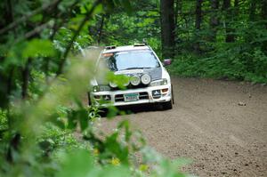 Aidan Hicks / John Hicks Subaru Impreza Wagon on SS5, Crossroads II.