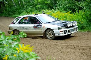 Aidan Hicks / John Hicks Subaru Impreza Wagon on SS5, Crossroads II.