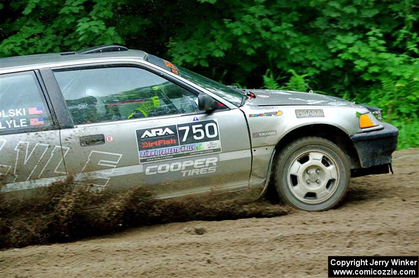 Nick Lyle / Kevin Dobrowolski Honda Civic Si on SS5, Crossroads II.