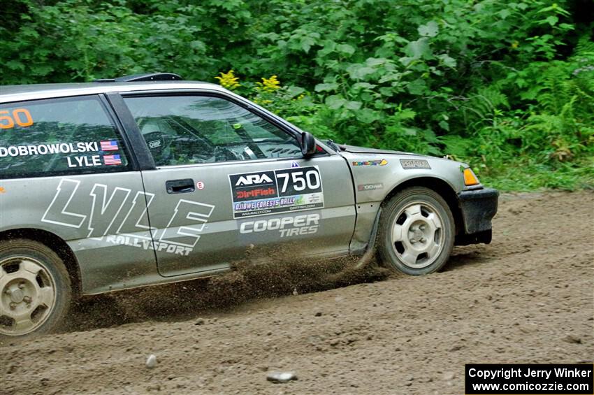 Nick Lyle / Kevin Dobrowolski Honda Civic Si on SS5, Crossroads II.